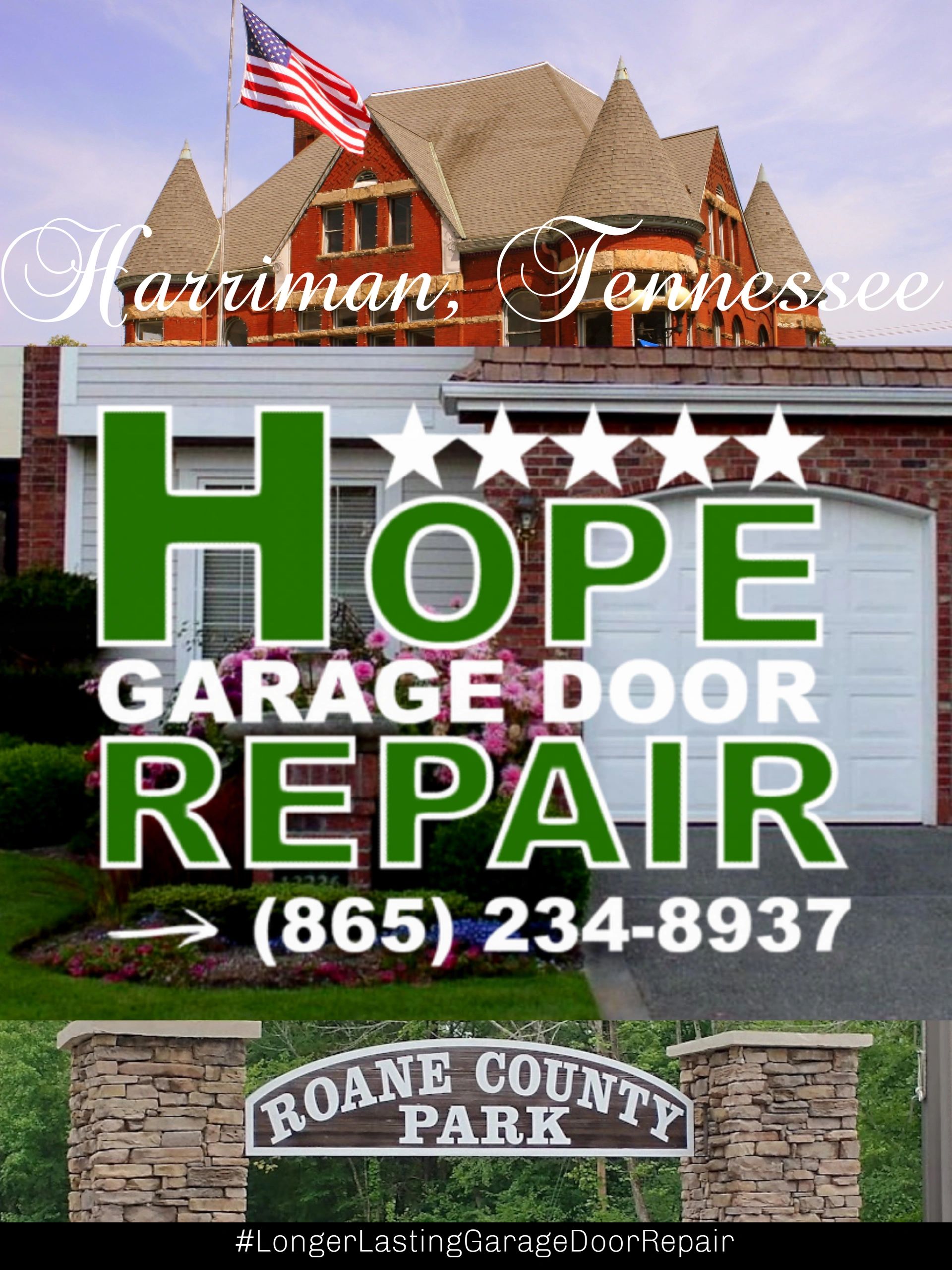 Harriman, Tennessee Hope Garage Door Repair