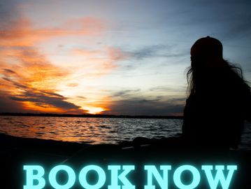 Kayaking during the sunset near Orlando.