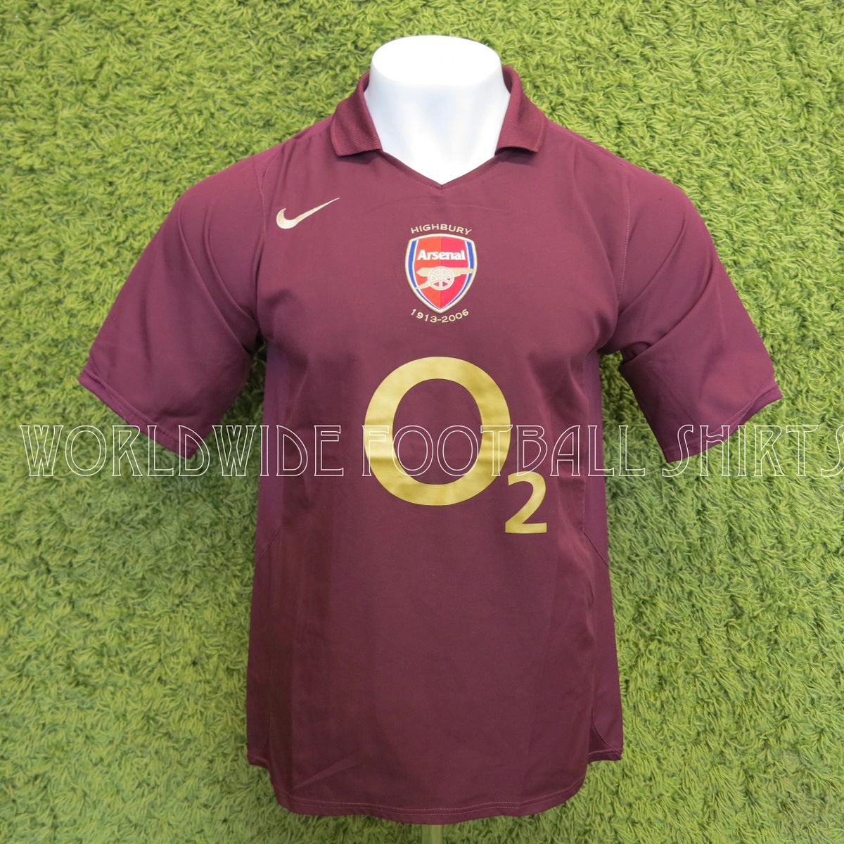 激レア】Arsenal HIGHBURY 1913-2006 記念ユニフォーム 激レア