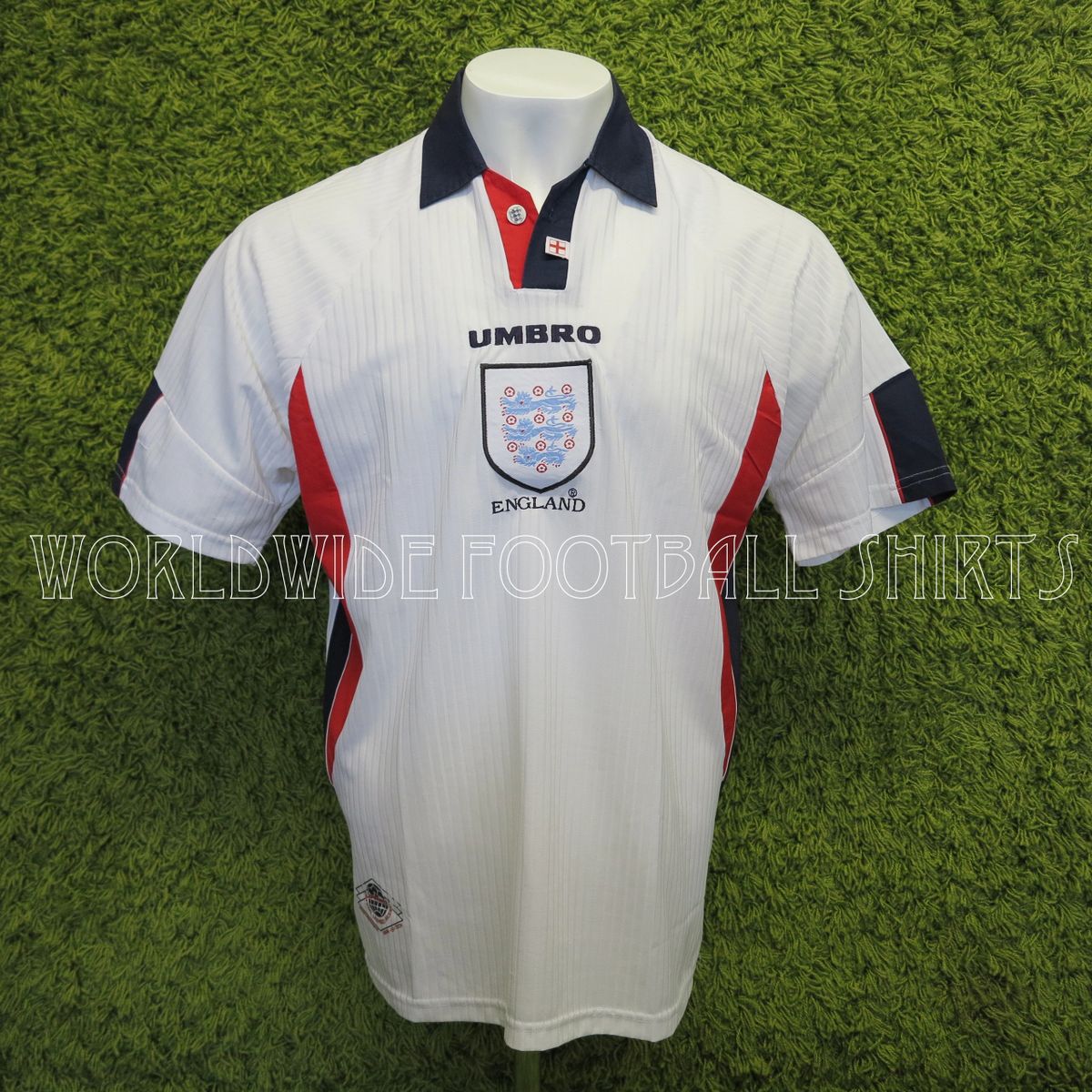 19971999 ENGLAND HOME FOOTBALL SHIRT XL 7.5/10