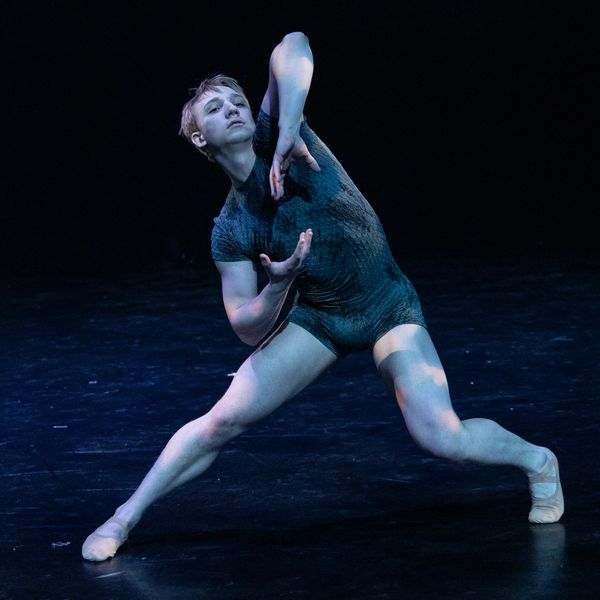 Remi Wagner dancing with the Milwaukee Ballet II.