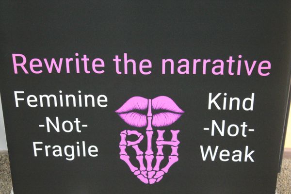 Being feminine does not mean fragile, and kindness is not weakness. Women brought everyone into this world, if we're backed into a corner our hands will rebel, and we will make an example of you.