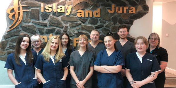 Islay and Jura's dental team