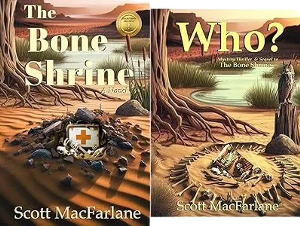 THE BONE SHRINE CRIMES, series of two