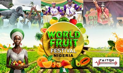 Promotional banner for World Fruit Festival Nigeria.