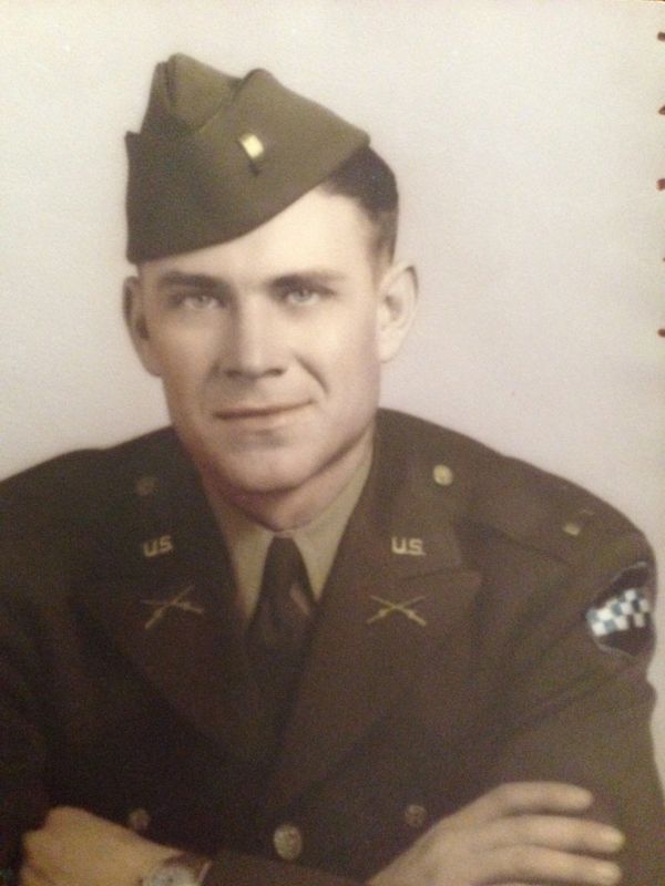 Honoring our family's history - photo of WWII veteran from our Fort Mill family. Major Templeton.