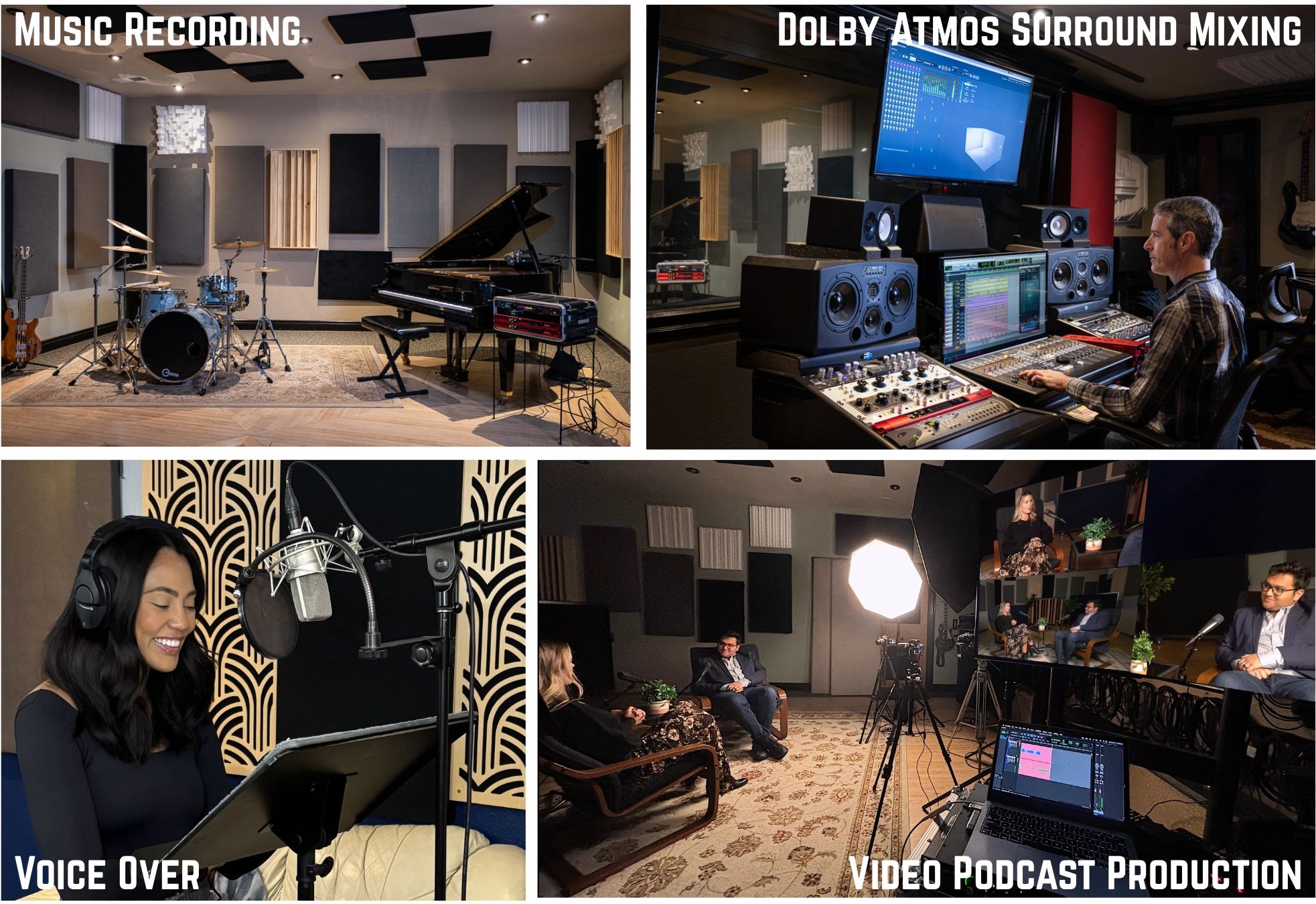 Real studio photo for Working Title Recording Studios