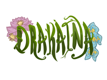 Stylish green calligraphy with floral decorations.
