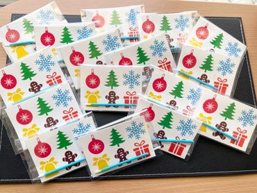 Edible Images Perth, PYO Palettes Perth, Christmas PYO Palettes, Paint Your Own Cookie Palette