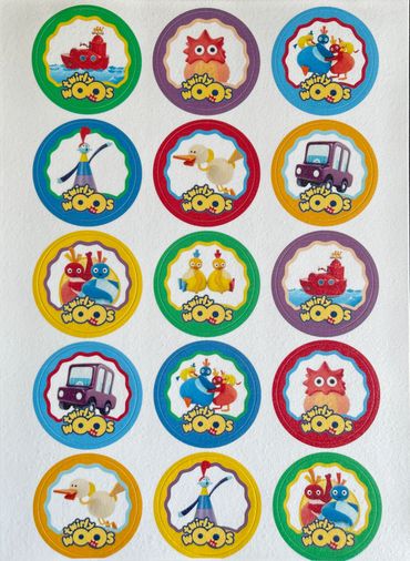 Edible Images Perth, Edible Images Rockingham, Edible Twirlywoos cupcake toppers