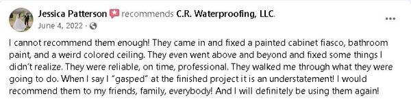 5 Star Rating from Customer: