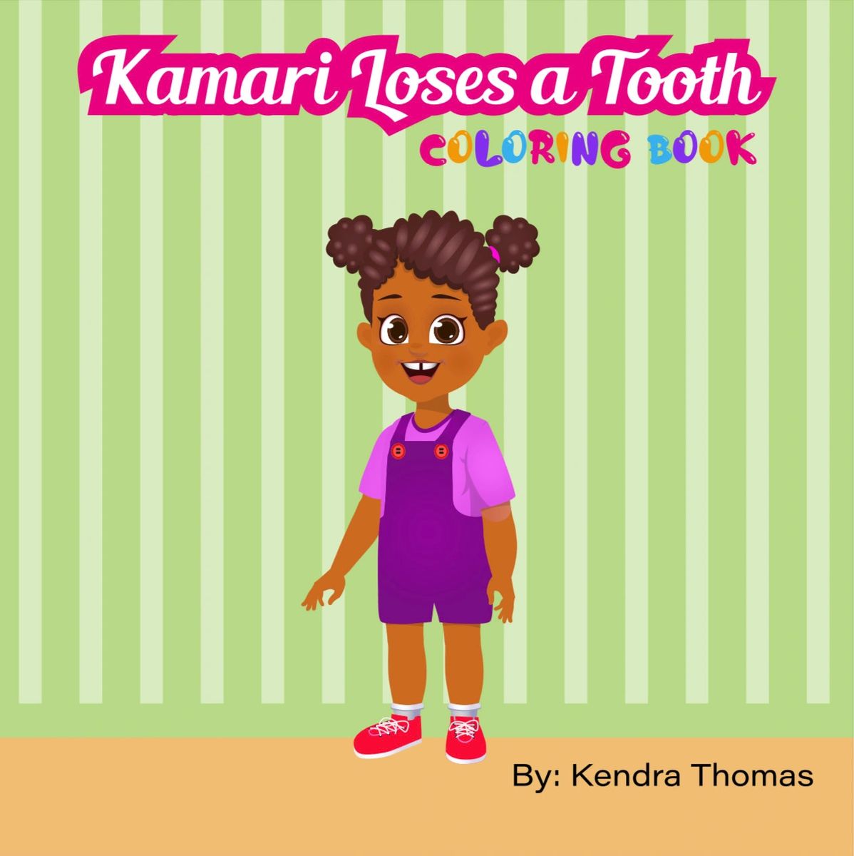 Kamari Loses a Tooth Coloring Book