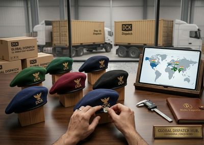 Bulk Beret Orders with quality control, standardization and uniformity