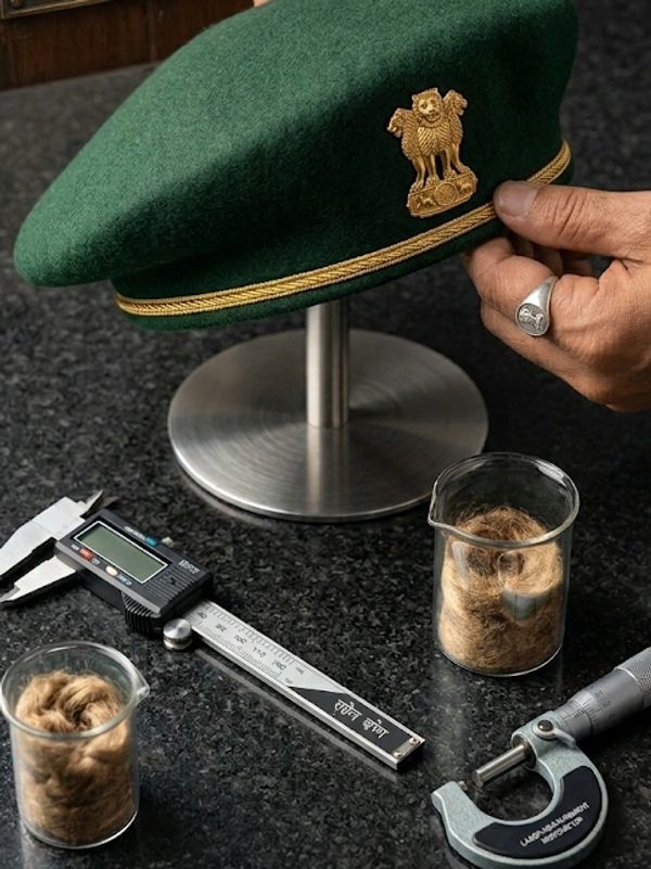 100% wool beret military beret