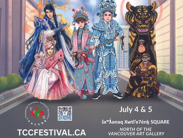 Colorful traditional costumes showcased at TCC Festival in Vancouver.