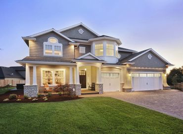 Newly pressure washed home in Florida; Florida pressure washing.