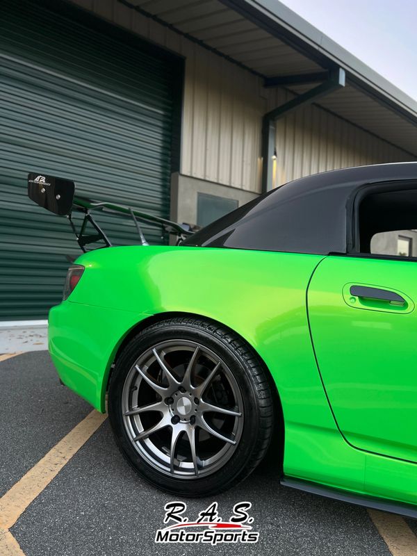 Honda S2000 Vinyl Wrapped in Gloss Green