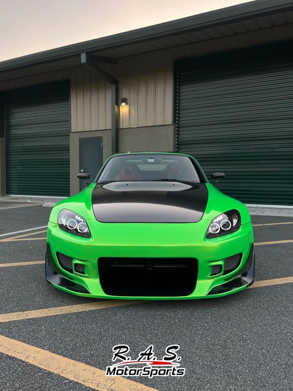 Honda S2000 Vinyl Wrapped in Gloss Green