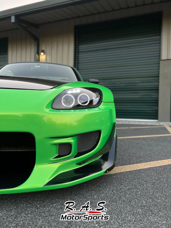 Honda S2000 Vinyl Wrapped in Gloss Green