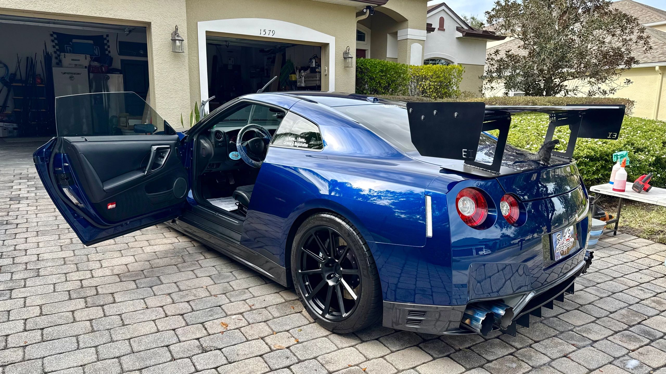  Nissan GT-R ceramic coating by R.A.S. Motorsports serving Longwood, Oviedo, Winter Springs