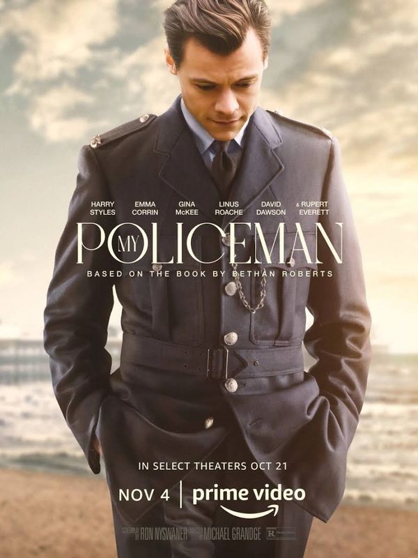 Film My Policeman - romance/Drama
Harry styles, Emma Corrin, GinaMckee, Linus Roache, Rupert Evereth