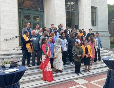 photo de la promotion des étudiants du programme BEAHRS 2024 , Université de Californie, Berkeley