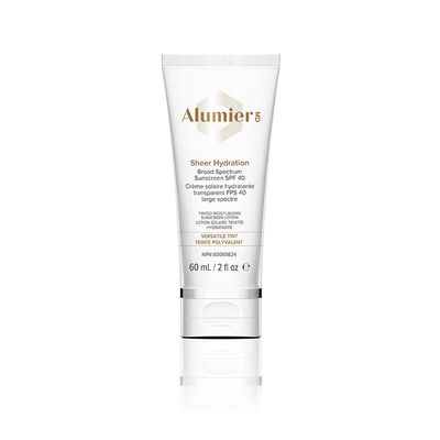 AlumierMD Sheer Hydration is a sheer moisturizing broad-spectrum facial sunscreen for all skin types.