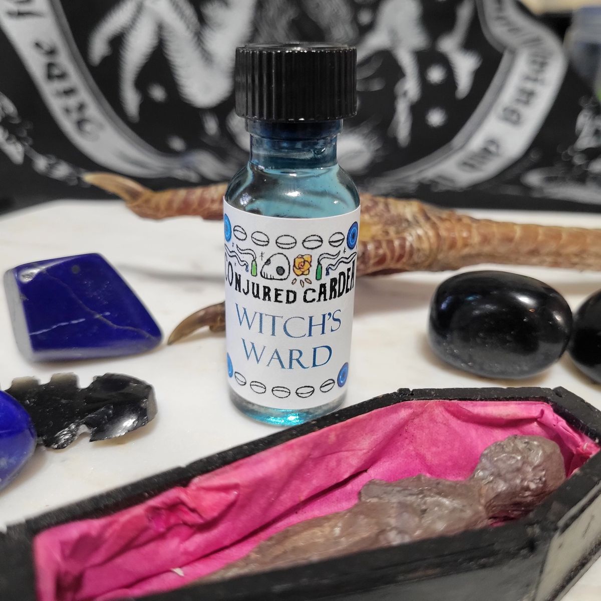 Witch's Ward Oil-Protect, Cleanse, Ward, Reverse Hexing and Negativity