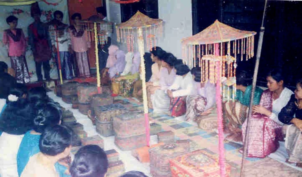 Lampung Area Wedding Reception, Circa 1997