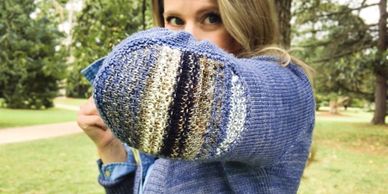 Knit Elbow Patches - Purl Soho  Beautiful Yarn For Beautiful