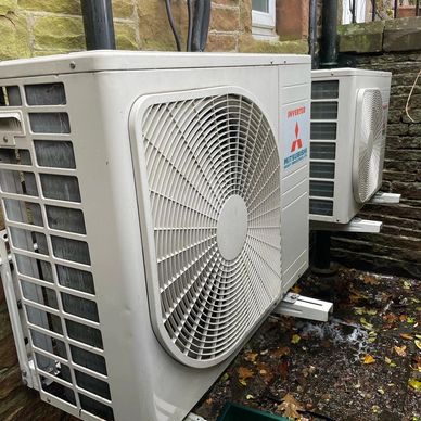 Mitsubishi heat pump systems in Cumbria