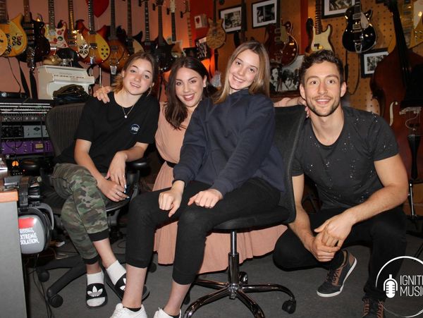 Recording songwriting for teens at Ignite Music Dural