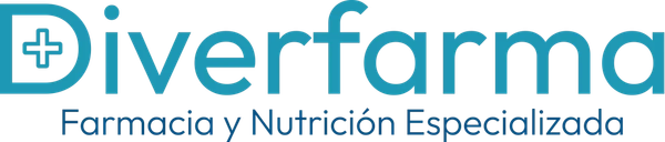 Logo of Diverfarma, a pharmaceutical and nutrition company.