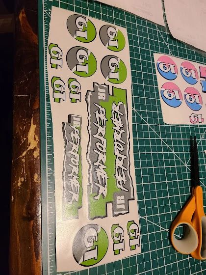 Gt clearance performer stickers