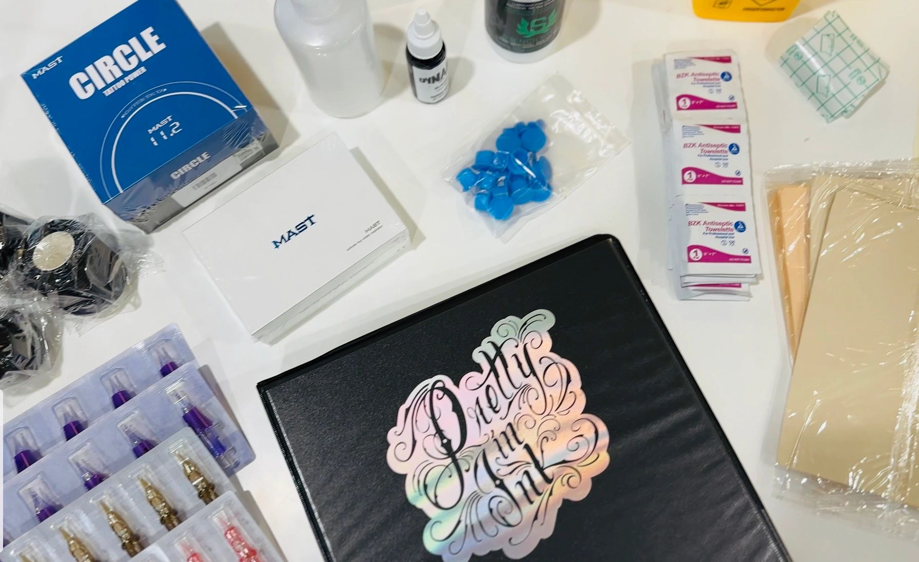 Pretty in Ink's training kit supplies