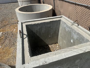Concrete molds and pipes for construction.