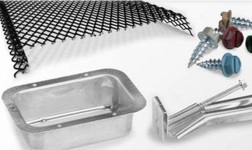 Gutter accessories available 