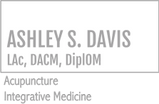 Ashley Davis - Acupuncture and Herbal medicine