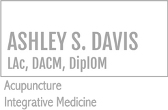 Ashley Davis - Acupuncture and Herbal medicine
