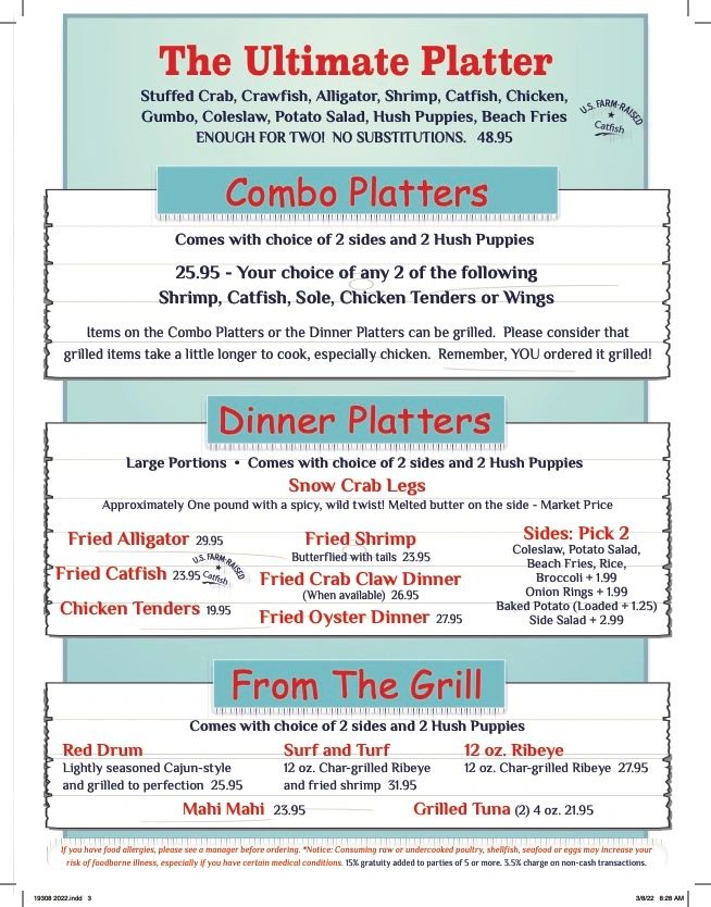 Snappers Seafood Biloxi