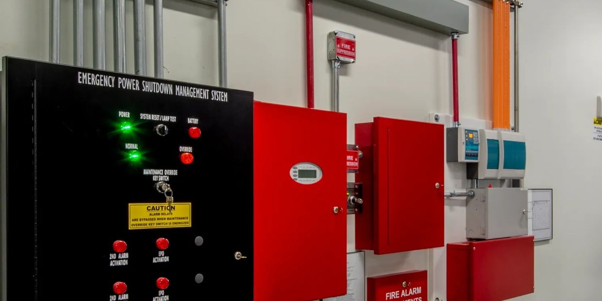 Fire alarm control panel head-end installation