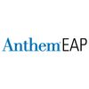 Logo of Anthem EAP with blue and black text.