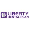 Logo of Liberty Dental Plan with purple text and icon.