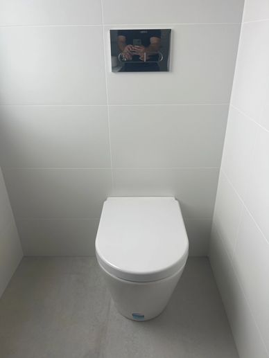 Plumbing work in progress