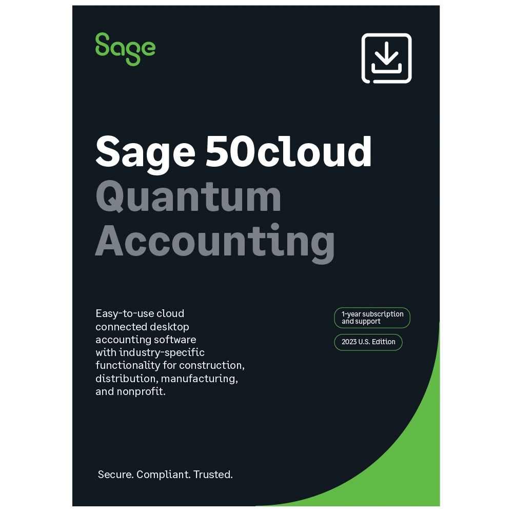 Sage 50c Quantum 2024 Annual New Subscription