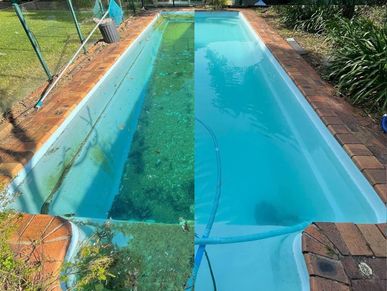 Green pool recovery