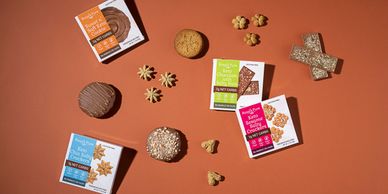 Keto delicious, lecithin-free and dairy-free chocolate and biscuits for guilt-free indulgence!