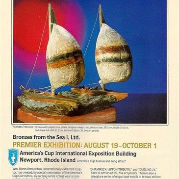 1983 americas cup poster