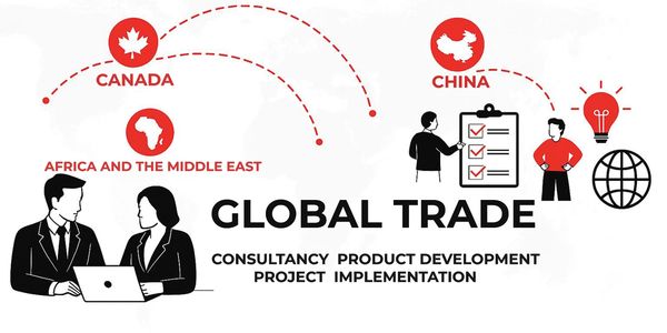 two people brainstorming and analyzing with a laptop and another with a check list . showing trade b