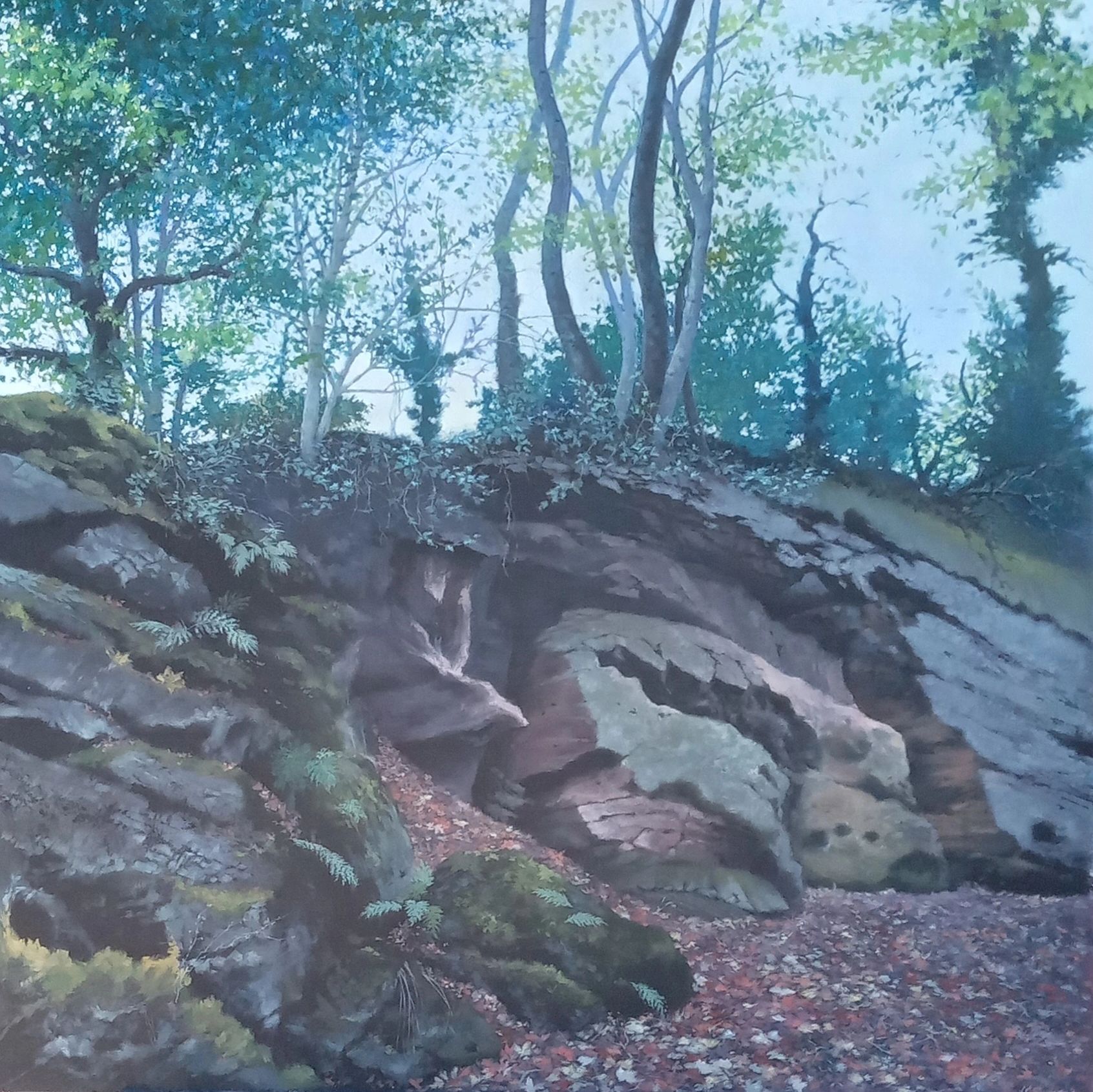 ROCKS - VANITY LANE No2
OIL ON BOARD
60cm x 60cm